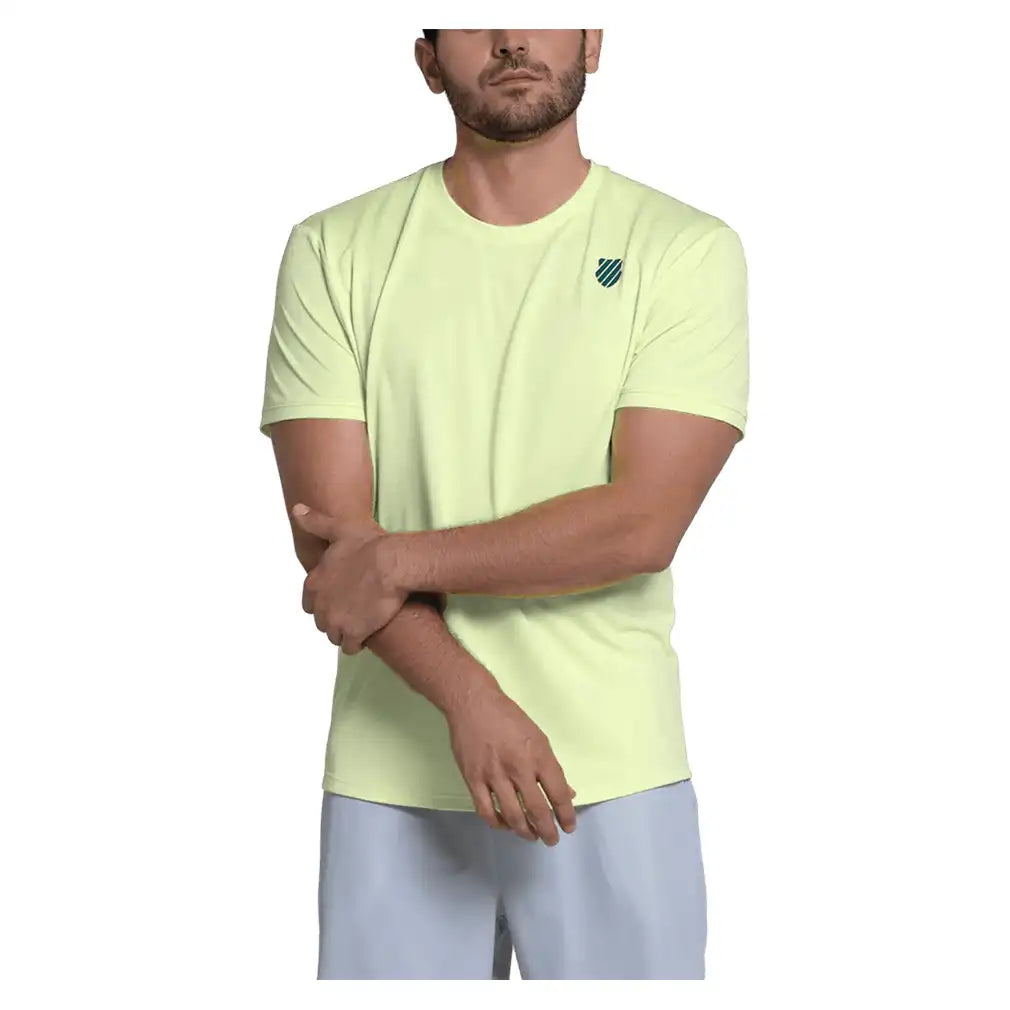Men's Stellar Short Sleeve Tennis Top Mojito