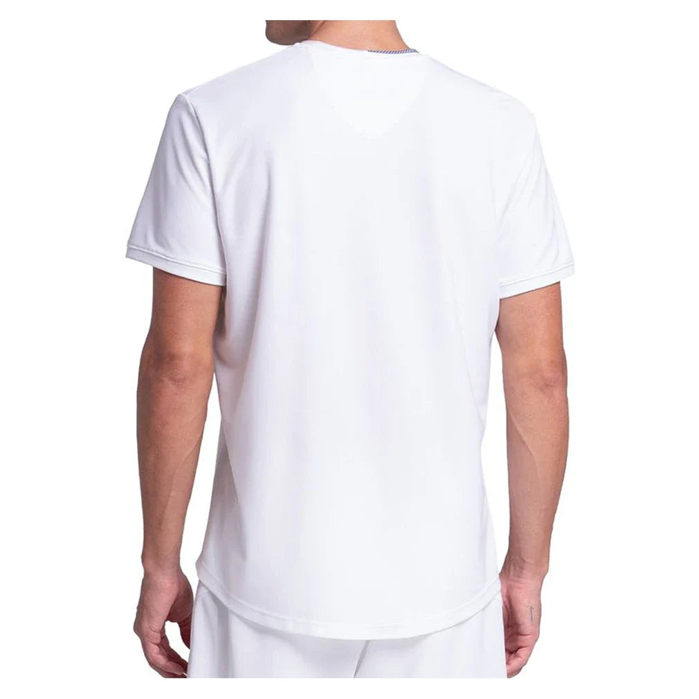 Men's Fissure Short Sleeve Top White