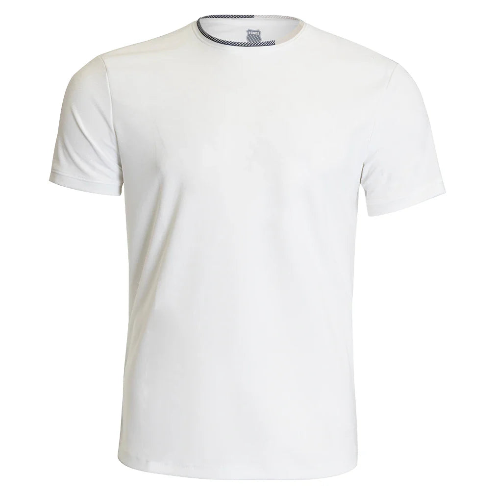 Men's Fissure Short Sleeve Top White