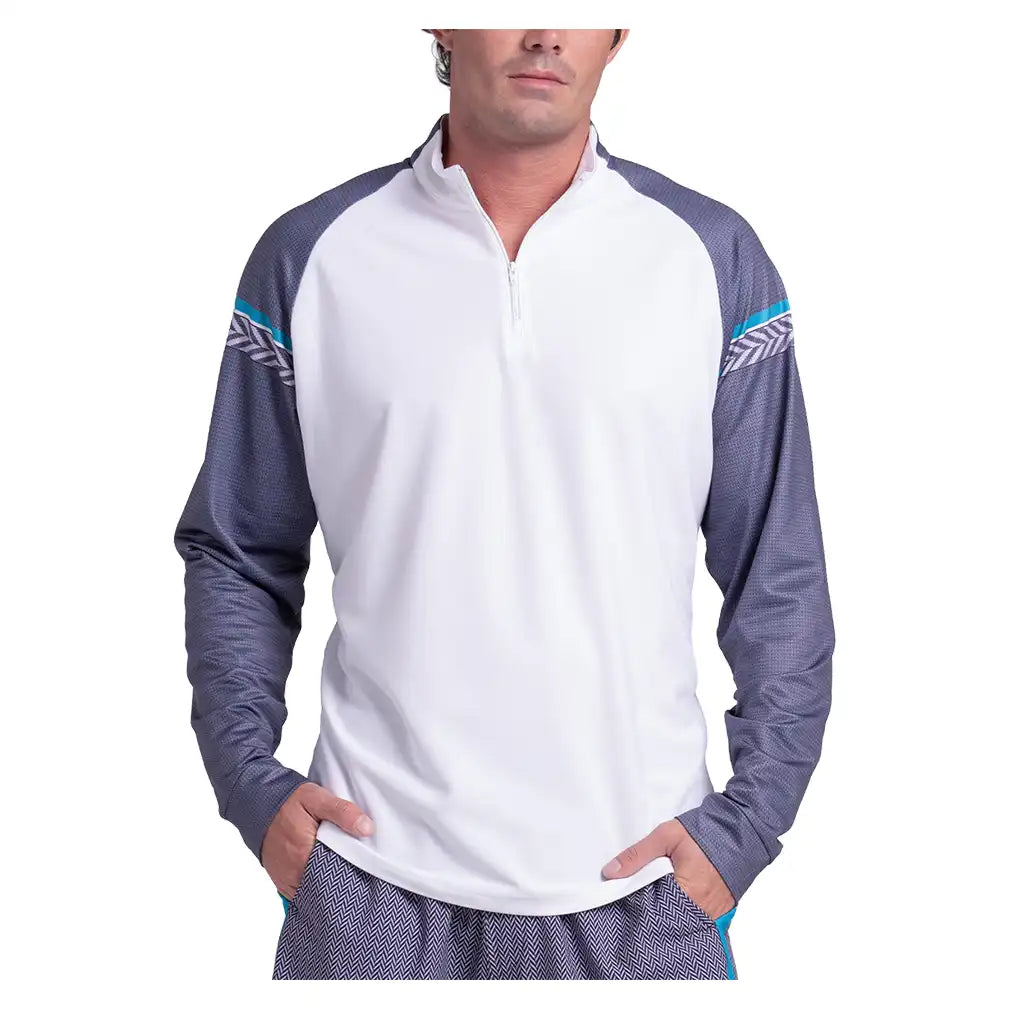 Men's Propel 1/4 Zip Long Sleeve Midnight