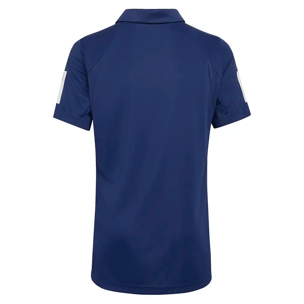 Boys' Club 3 Stripe Polo Dark Blue