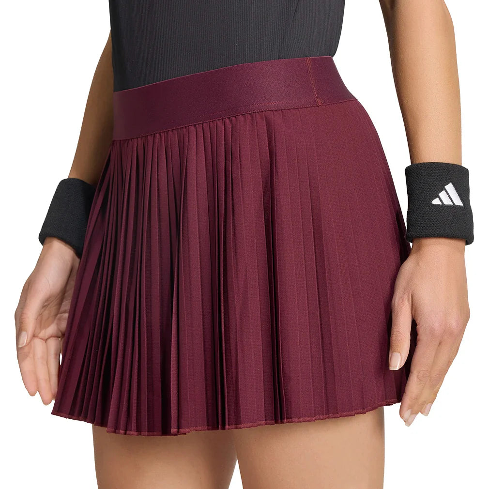 Women's Club Pleat Skort Maroon