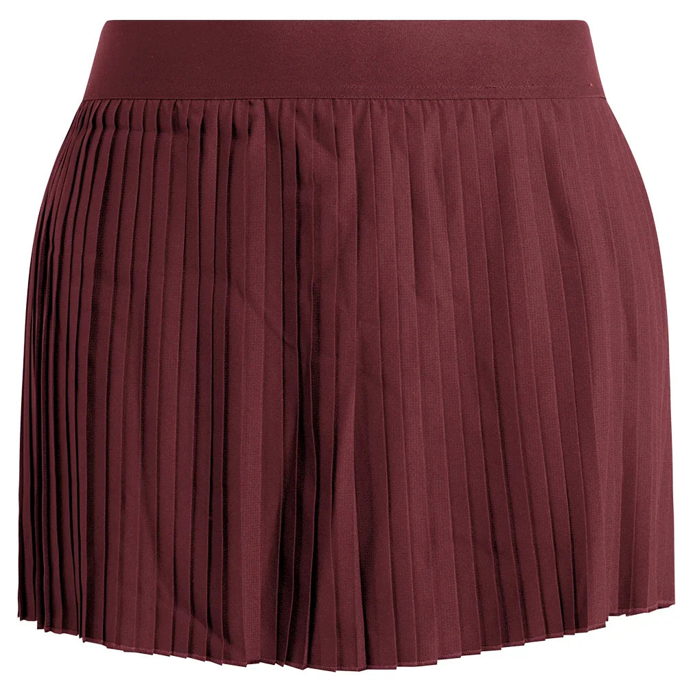 Women's Club Pleat Skort Maroon