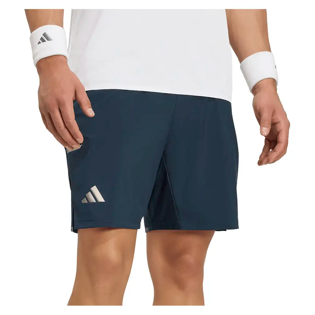 Men's Wimbledon 7 Inch Short and Tight Set Aurora Ink