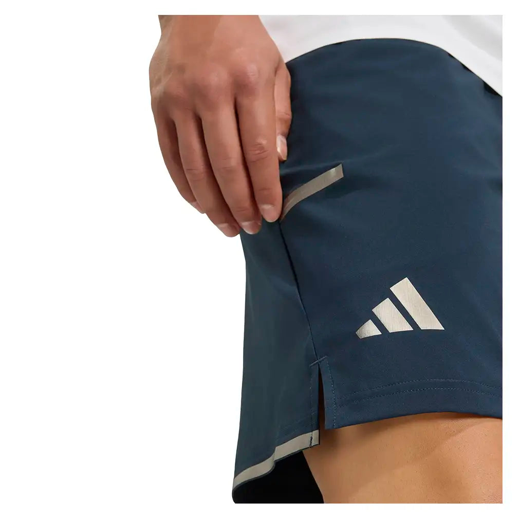 Men's Wimbledon 7 Inch Short and Tight Set Aurora Ink