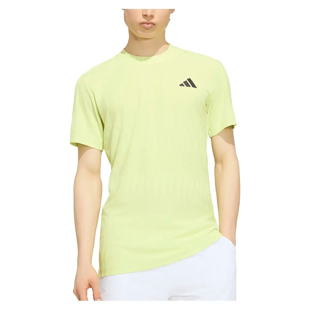 Men's GameSet Freelift Tee Semi Frozen Lemon
