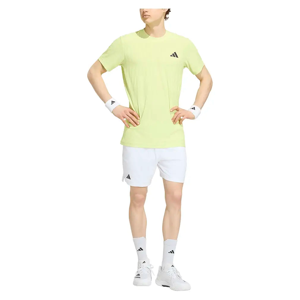 Men's GameSet Freelift Tee Semi Frozen Lemon
