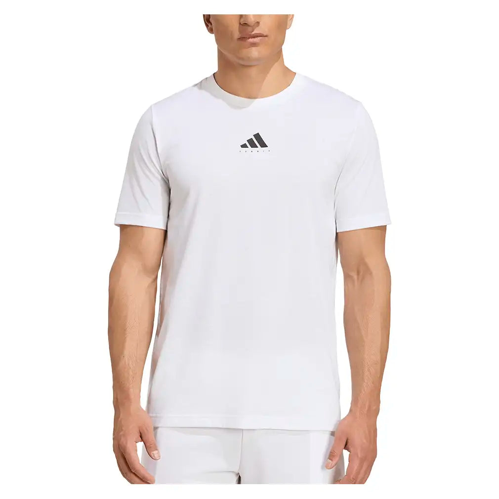 Men's Category Graphic Tee White and Black