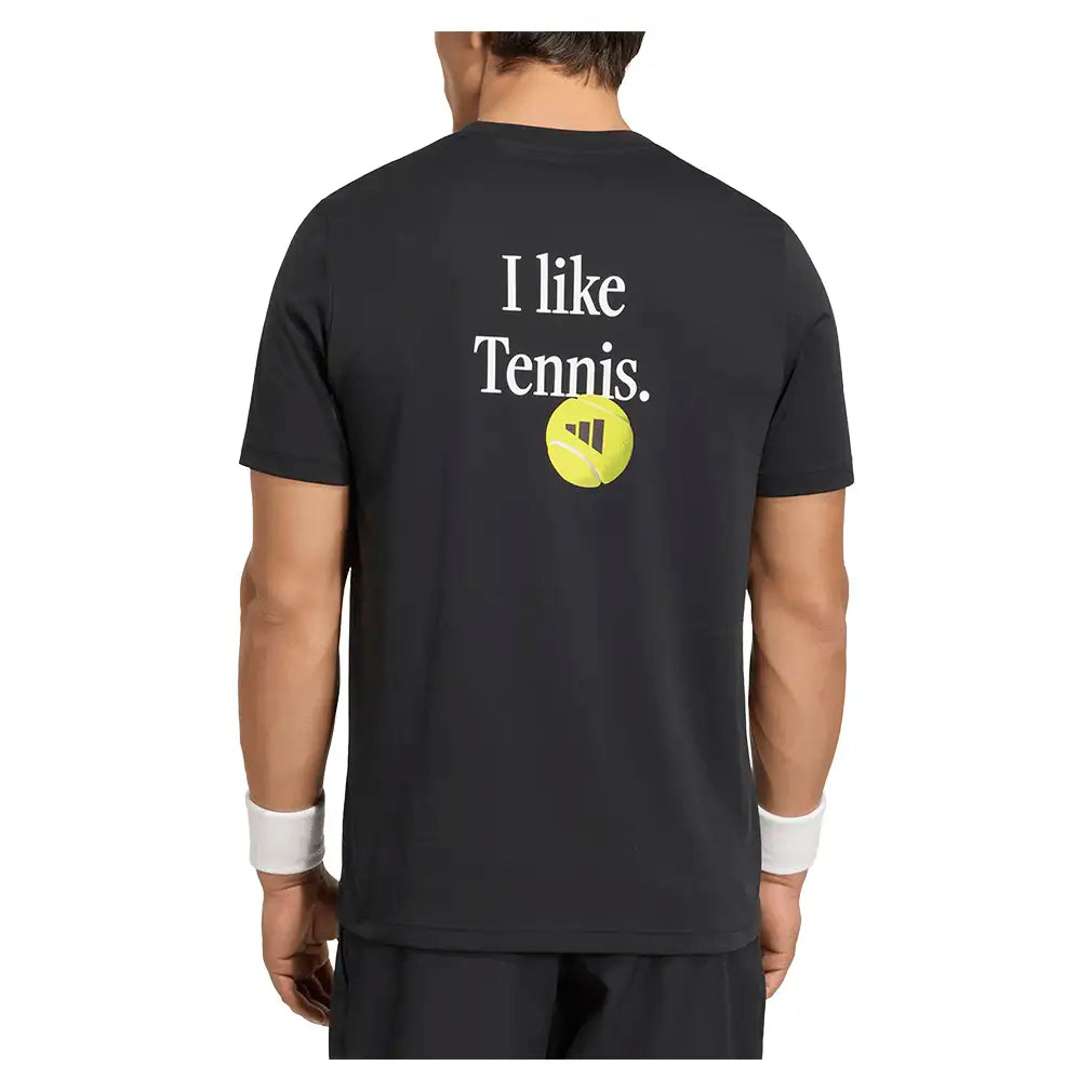 Men's Category Graphic Tee Black and White