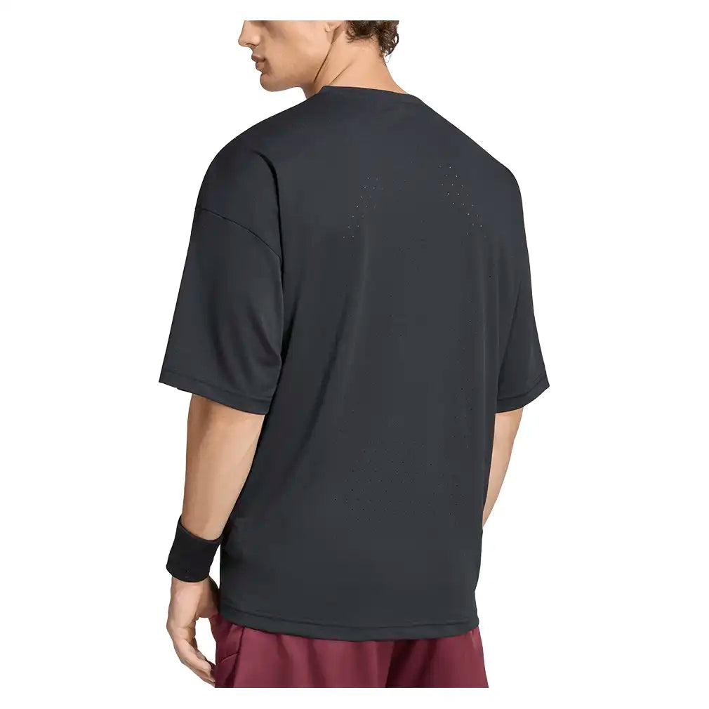 Men's New York Oversized Sleeveless Top Black