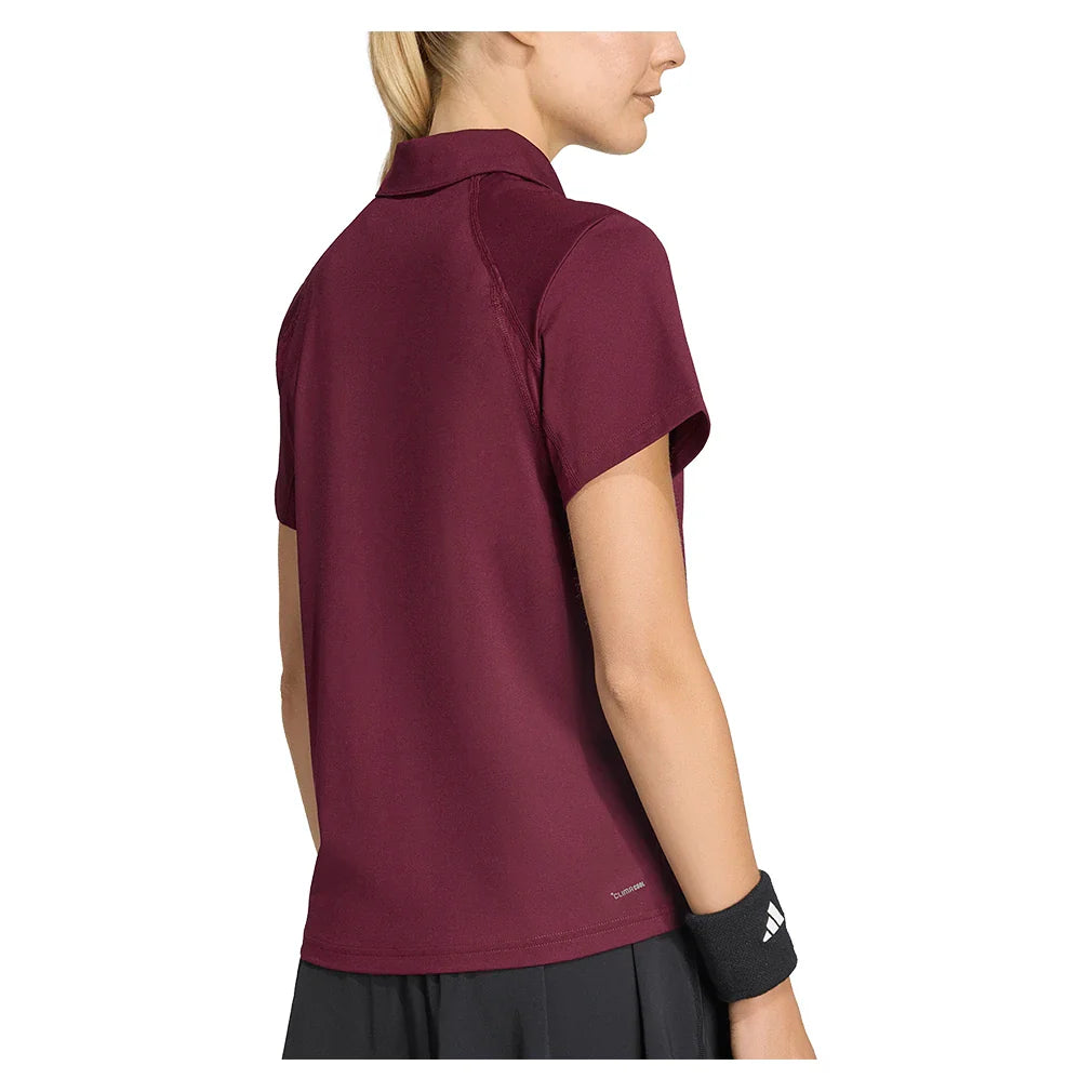 Women's Club Polo Maroon