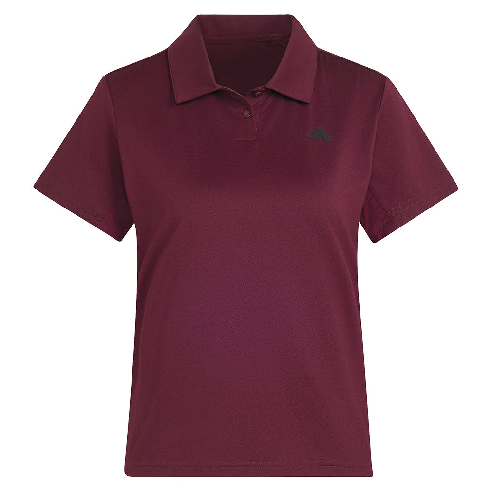 Women's Club Polo Maroon