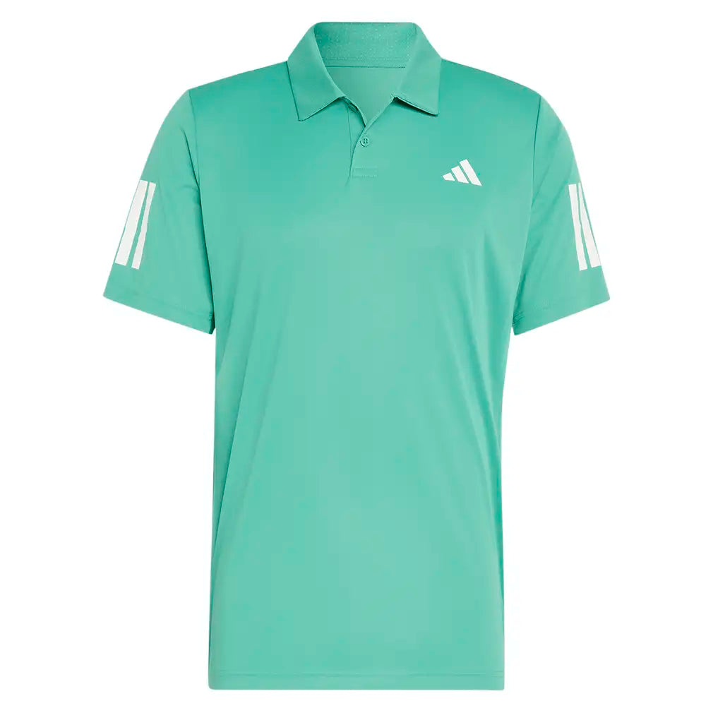 Men's Club 3 Stripe Polo Semi Court Green