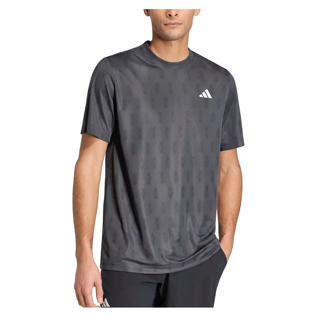 Men's Club Graphic Tee Carbon and Black