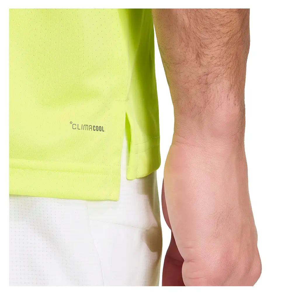 Men's Club Polo Semi Frozen Lemon