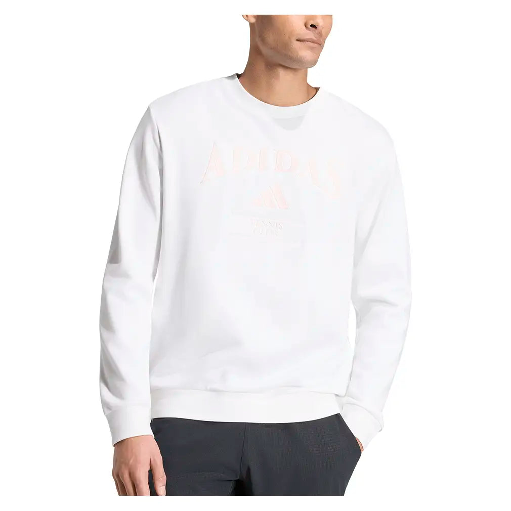Men's Classic Graphic Pullover White