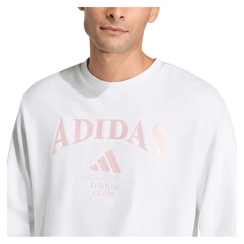 Men's Classic Graphic Pullover White