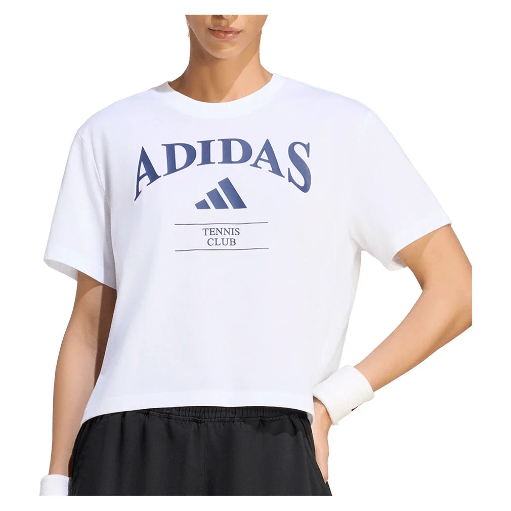 Women's Classics Heritage Graphic Top White