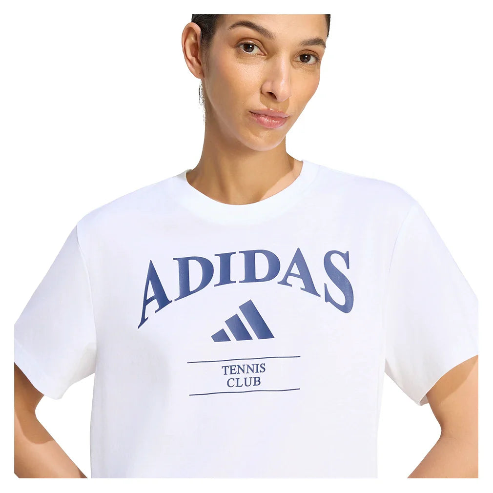 Women's Classics Heritage Graphic Top White