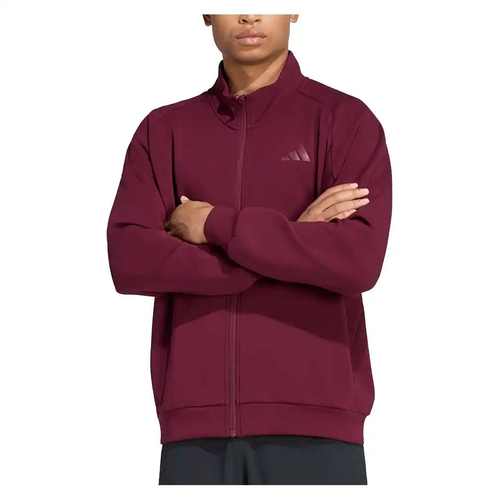 Men's GameSet Cover Up Jacket Maroon