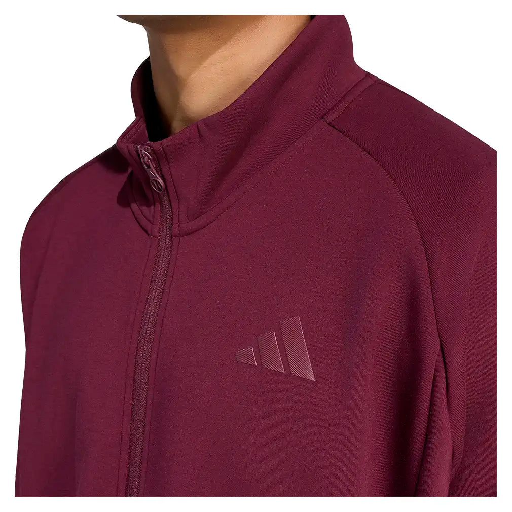 Men's GameSet Cover Up Jacket Maroon