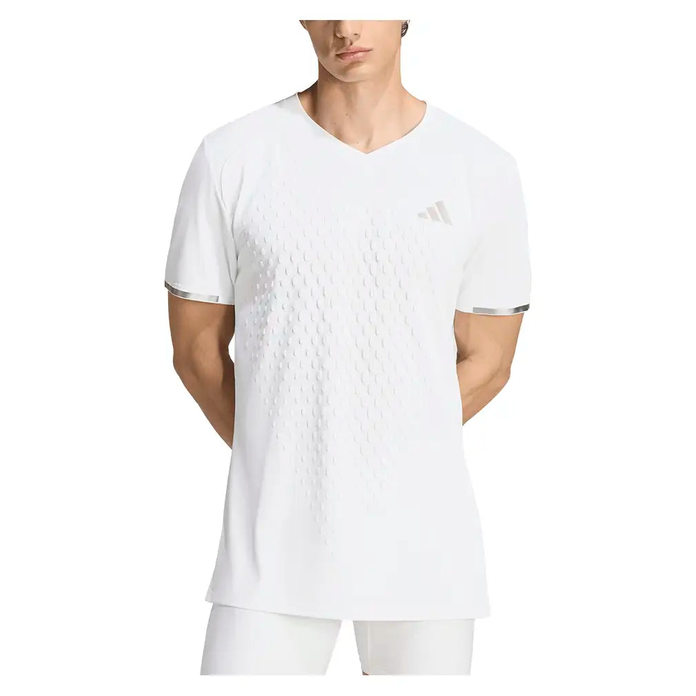 Men's Wimbledon Freelift 3D Pro Tee White