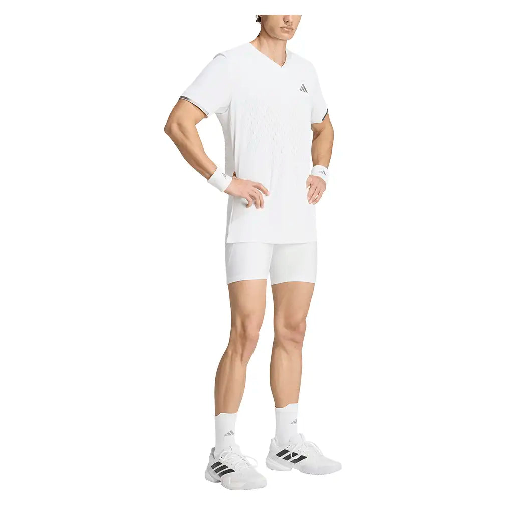 Men's Wimbledon Freelift 3D Pro Tee White
