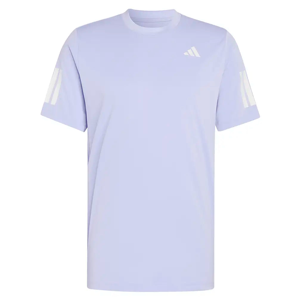 Men's Club 3 Stripe Tee Violet Tone
