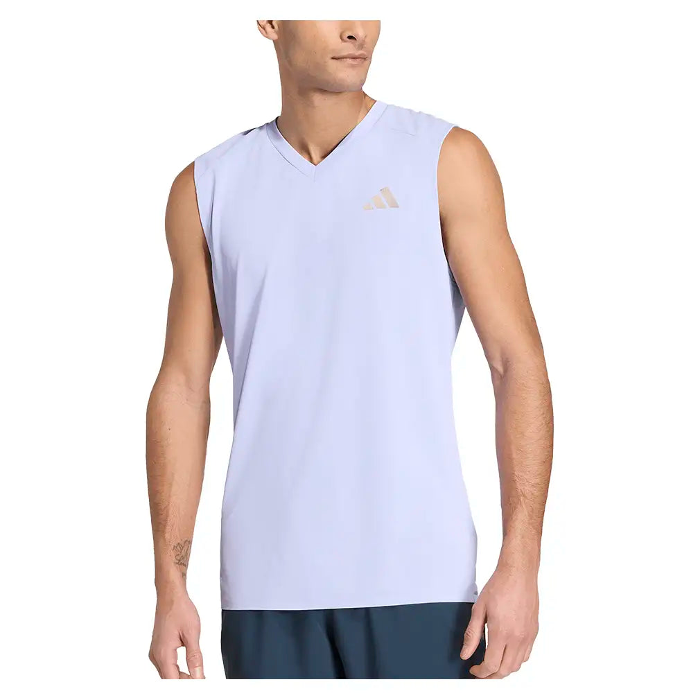Men's Wimbledon Sleeveless Tank Violet Tone