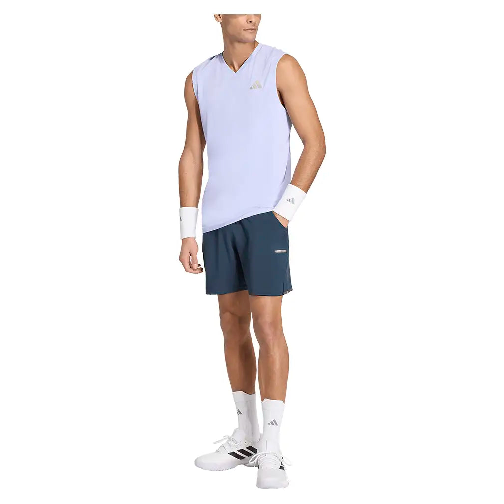 Men's Wimbledon Sleeveless Tank Violet Tone