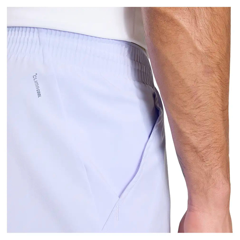 Men's Wimbledon 7 Inch Short and Tight Set Violet Tone