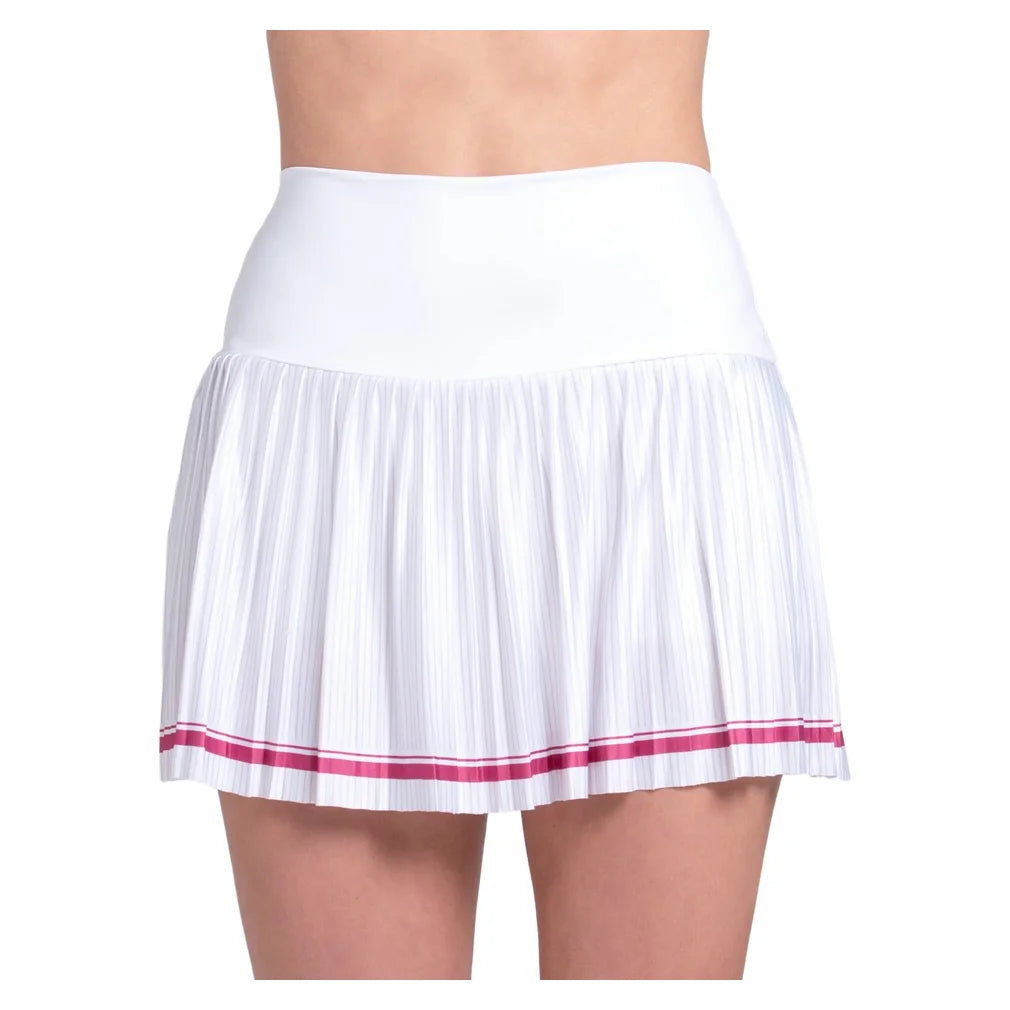 Women's Renew 14.5 Inch Skort Fig and White, K-Swiss, Fig/White, Pickleball Express, KWB11-26F582F26-FIG-WHITE-1