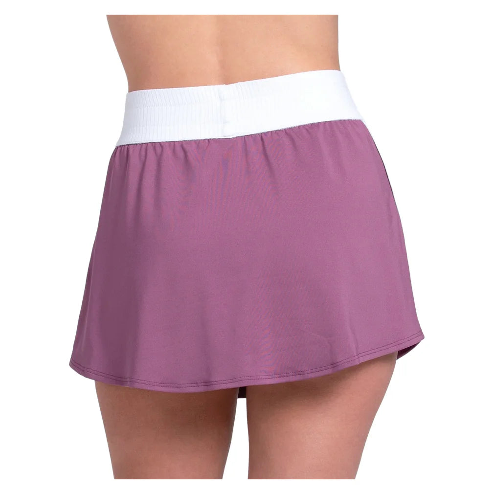 Women's Momentum 14 Inch Skort Fig and White, K-Swiss, Pickleball Express, KWB48-20J582F26-1