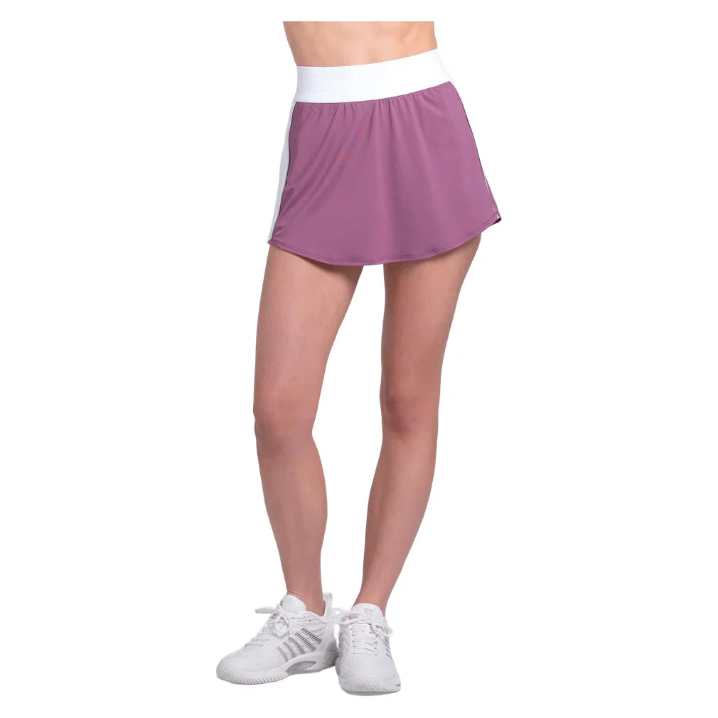 Women's Momentum 14 Inch Skort Fig and White, K-Swiss, Pickleball Express, KWB48-20J582F26-3