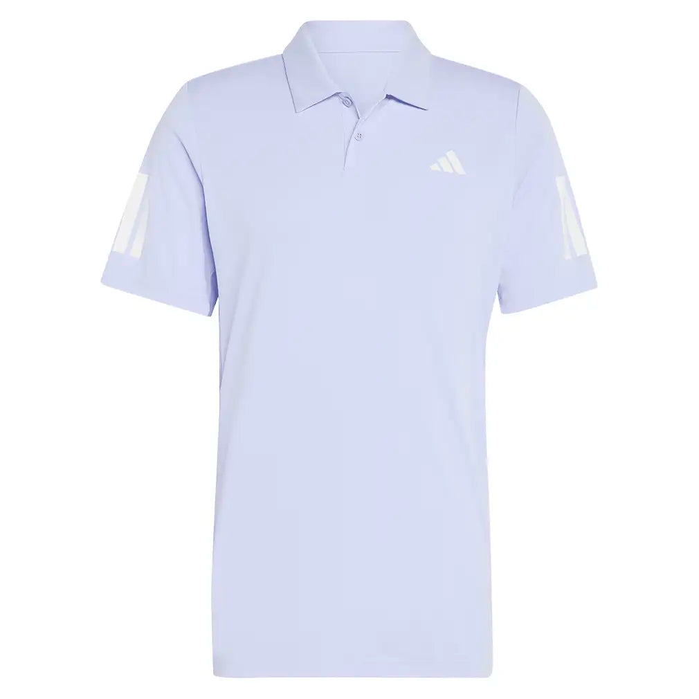 Men's Club 3 Stripe Polo Violet Tone