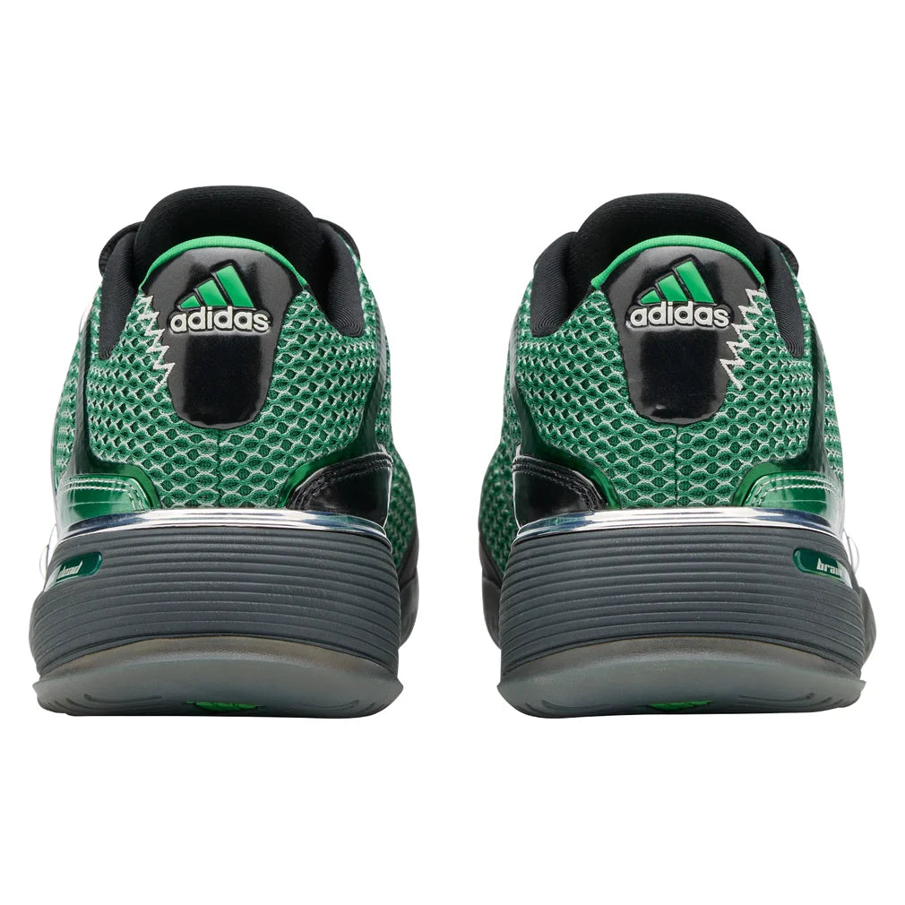 Unisex Barricade v Brain Dead Shoes Dark Green and Carbon, Adidas, Pickleball Express, KZ9471-F26-5