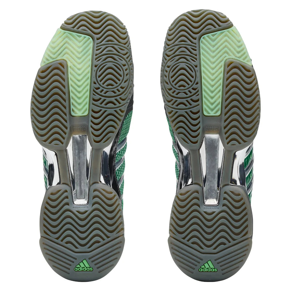 Unisex Barricade v Brain Dead Shoes Dark Green and Carbon, Adidas, Pickleball Express, KZ9471-F26-7