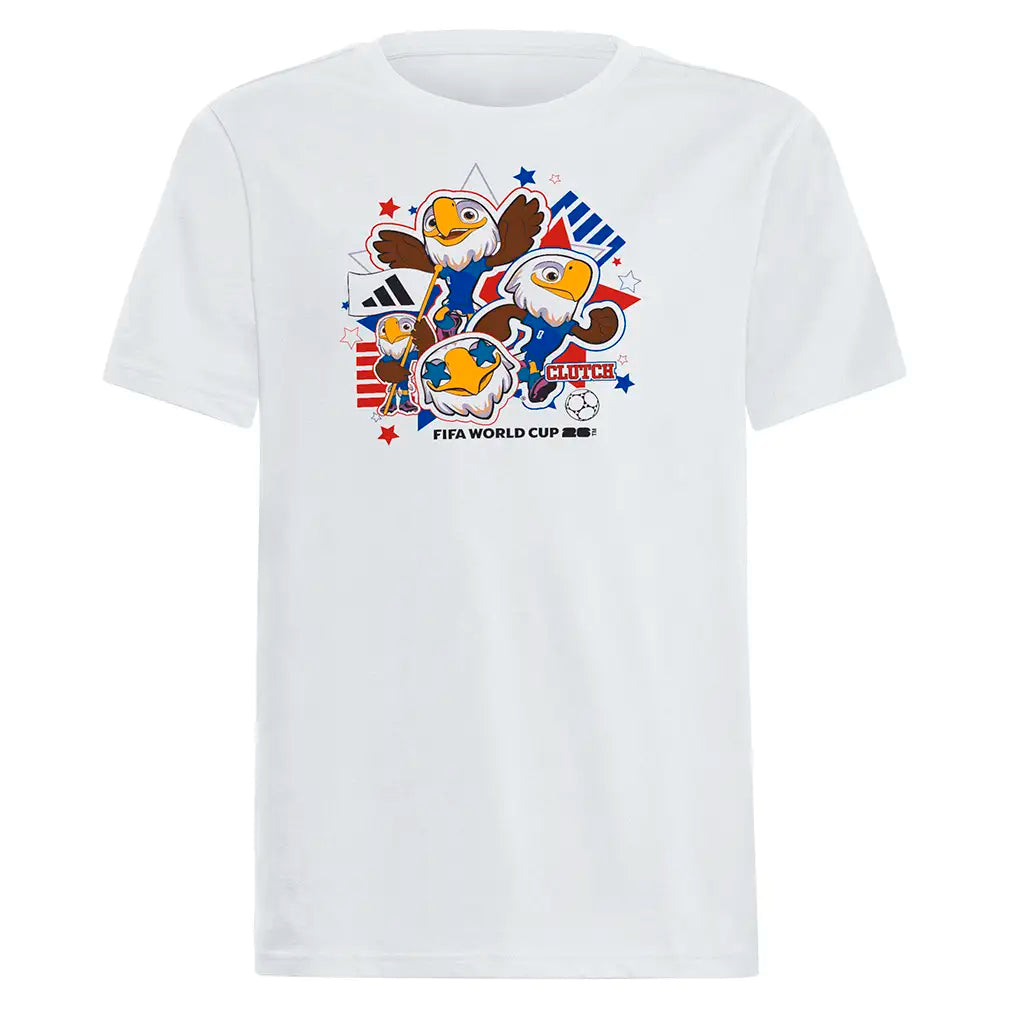 Juniors' Mascot Tee White