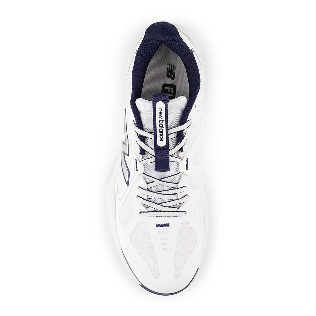 Men's FuelCell 796v5 2E Width Court Shoes NB 103 White and Team Navy