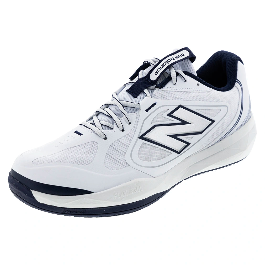Men's FuelCell 796v5 4E Width Shoes NB 103 White and Team Navy