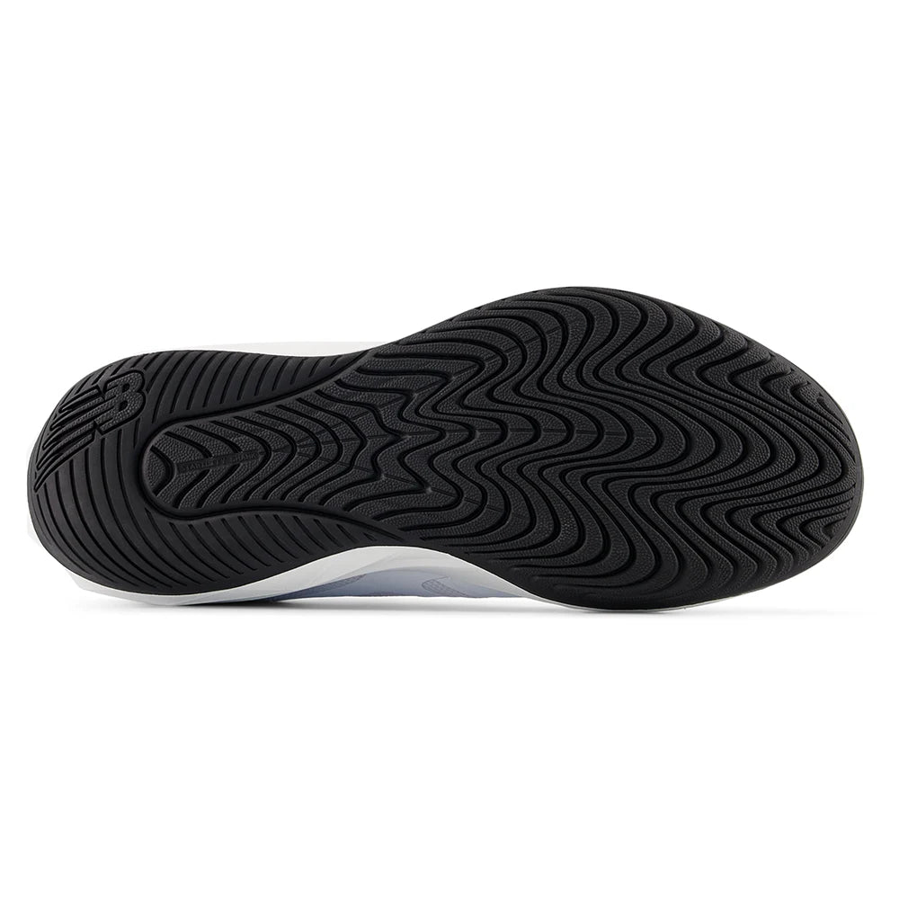 Men's FuelCell 796v5 4E Width Court Shoes White and Black