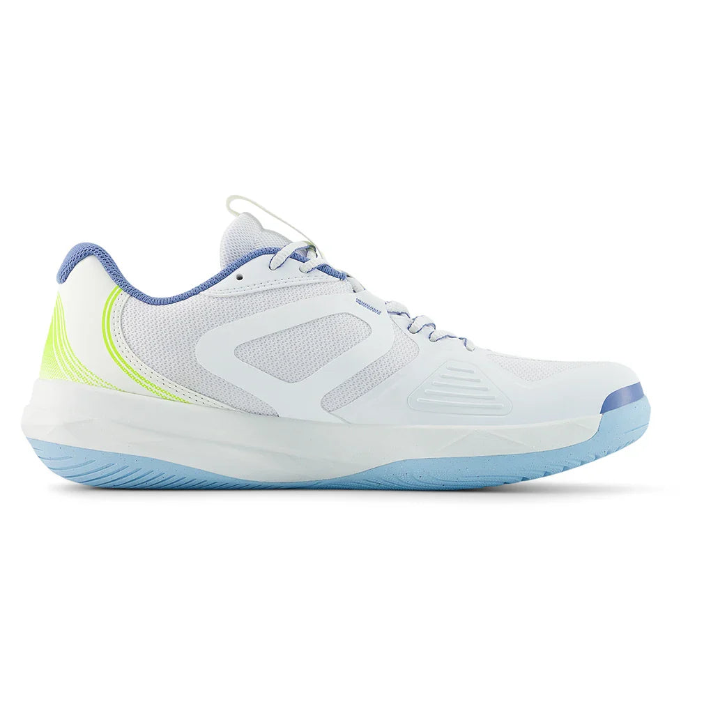 Men's FuelCell 796v5 D Width Pickleball Shoes NB 103 White and Alkaline Green