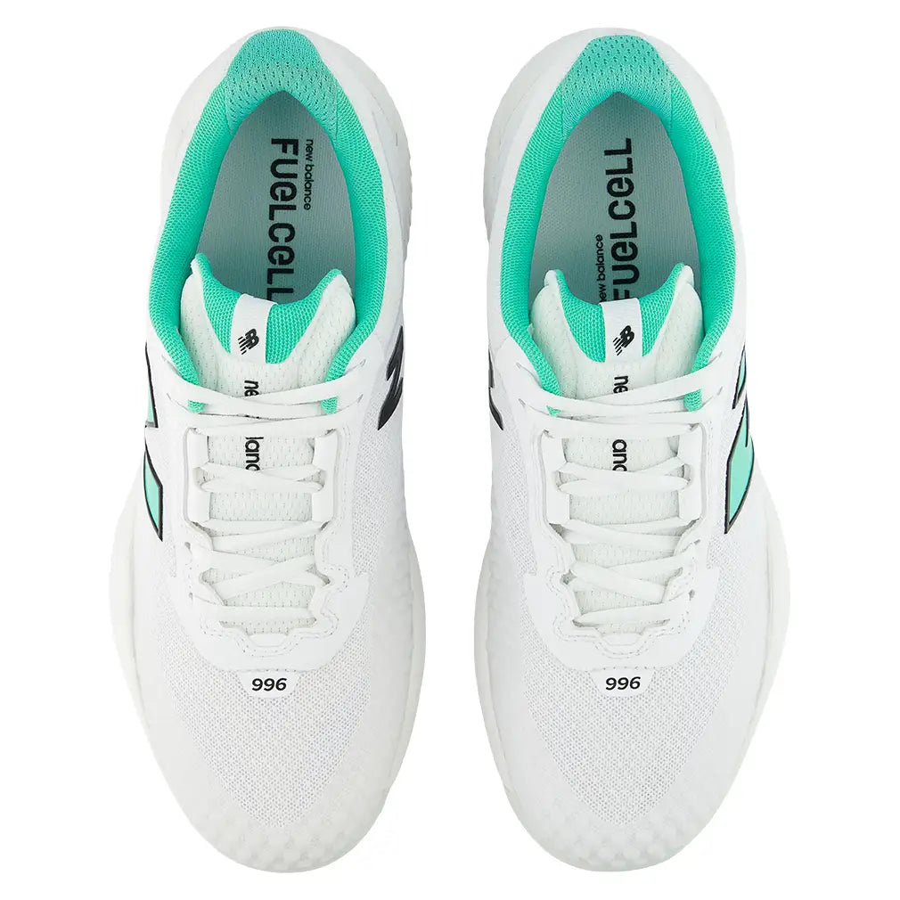 Men's FuelCell 996v6 D Width Shoes NB 103 White and Deep End