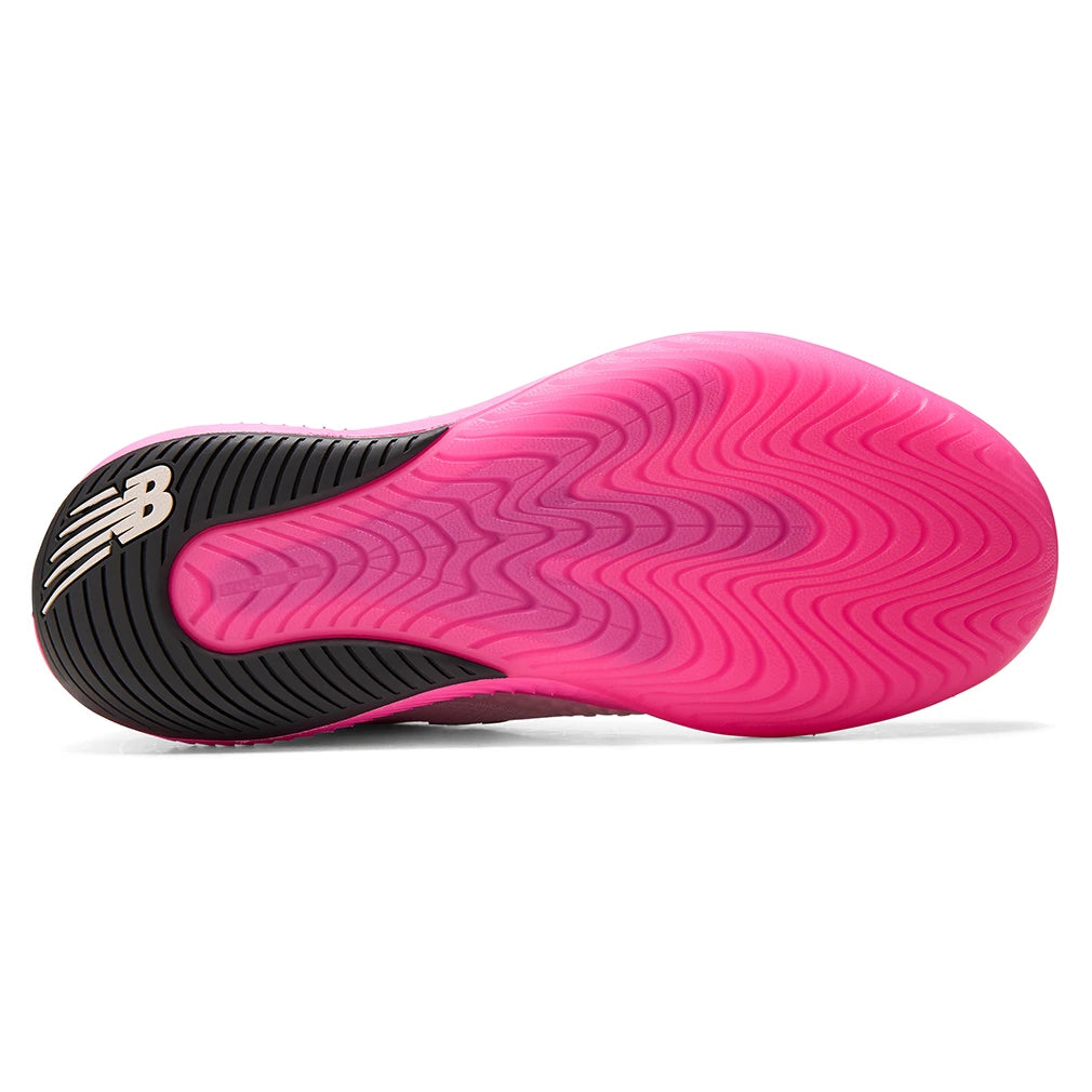 Men's FuelCell 996v6 D Width Shoes Pink Heat and NB White