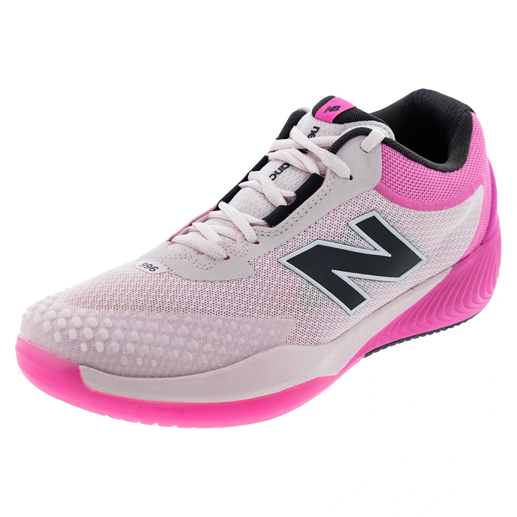 Men's FuelCell 996v6 D Width Shoes Pink Heat and NB White