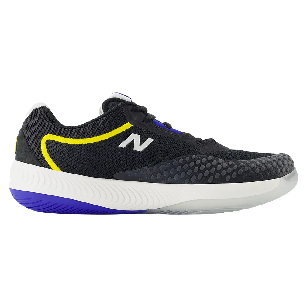 Men`s FuelCell 996v6 D Width Shoes Black and Blue Gemstone