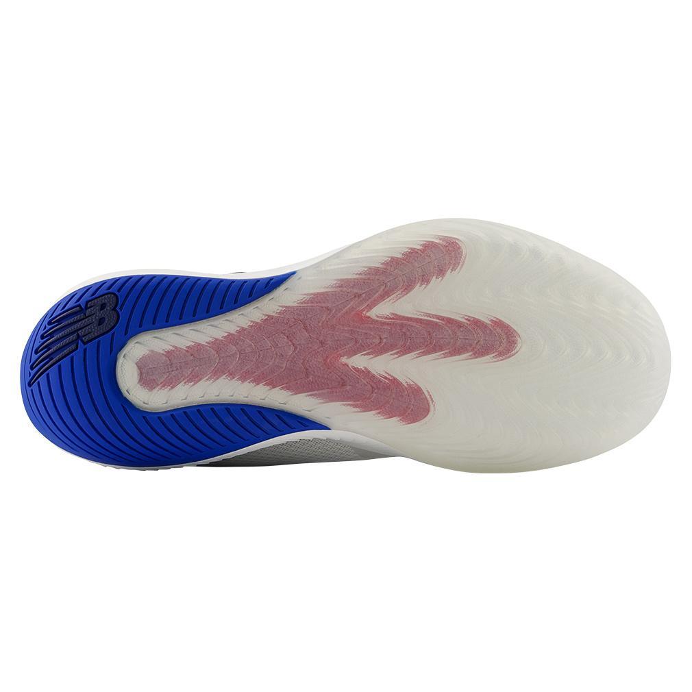 Men's FuelCell 996v6 D Width Pickleball Court Shoes White and Team Navy