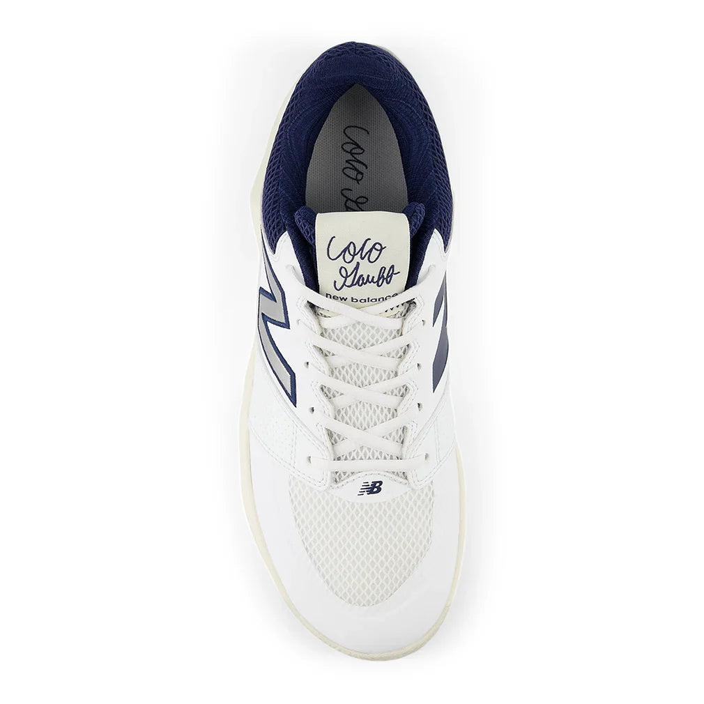 Men's FuelCell Delray 2E Width Shoes White and Navy