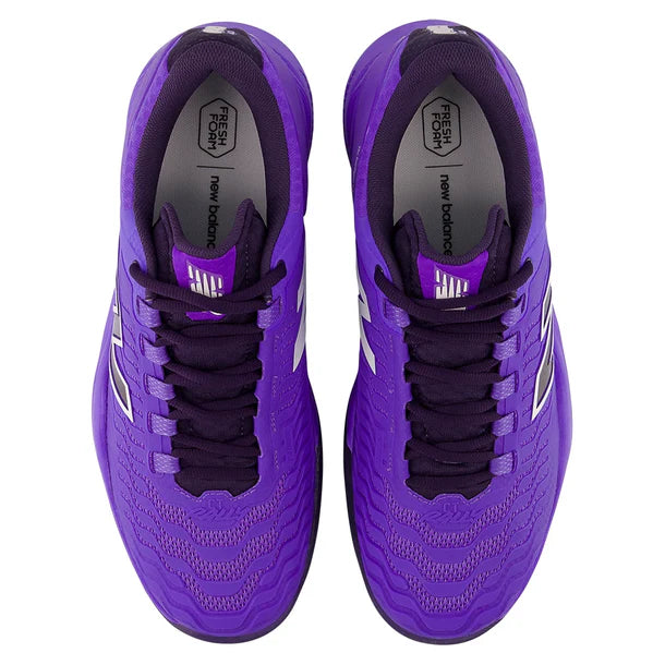 Men's Fresh Foam X CT-Rally v2 2E Width Court Shoes Electric Indigo and Boysenberry