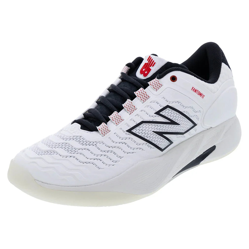 Men's Fresh Foam X CT-Rally v2 2E Width Court Shoes White and Gum